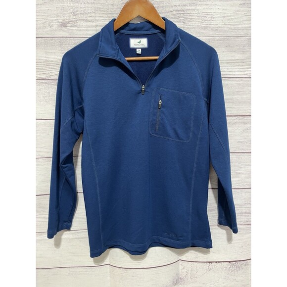 Properly Tied Lightweight Pullover Blue Boys Youth Medium Collared - Picture 1 of 4